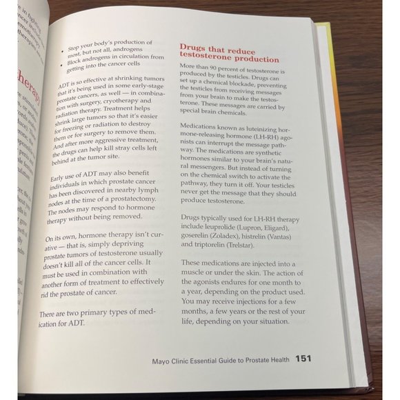 Mayo Clinic Essential Guide to Prostate Health 1st Edition 2009 Hardcover - Picture 9 of 9